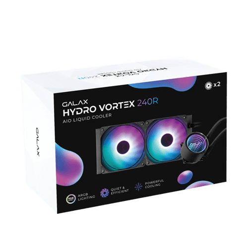 Galax Hydro Vortex 240R ARGB 240mm CPU Liquid Cooler (Black)
